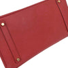 Hermes Birkin Handbag Red Ardennes with Gold Hardware