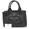 Secondhand Prada Canapa Convertible Tote