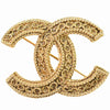 Chanel CC Brooch Metal