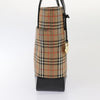 Secondhand Burberry Nova Check Tote canvas check pattern