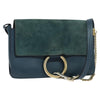 Chloe Faye Shoulder Bag Leather and Suede
