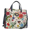Secondhand Prada Floral Open Tote Printed