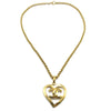 Secondhand Chanel CC Heart Pendant