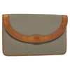 Christian Dior Flap Pouch Canvas