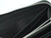 Prada Zip Around Organizer Wallet Saffiano Leather with Applique