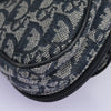 Secondhand Christian Dior Saddle Zip Pouch Diorissimo