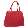 Prada Vintage Zip Tote Tessuto