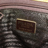 Secondhand Prada Metal Handles Tote Tessuto