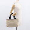 Secondhand Prada Vintage Handbag Beige Canvas Bags