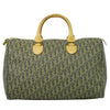 Christian Dior Vintage Trotter Boston Bag Canvas