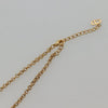 Secondhand Christian Dior CD Pendant Necklace Gold-plated