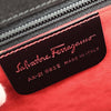 Salvatore Ferragamo Vintage Gancini Top Handle Bag Embossed Leather