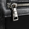 Prada Turn Lock Top Handle Bag Printed Saffiano Leather with Tessuto