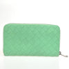 Bottega Veneta Intrecciato Long Zip  Wallet Leather