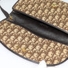 Christian Dior Vintage Flap Crossbody Bag Canvas