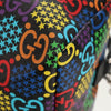 Gucci Convertible Duffle Backpack Psychedelic Print GG Coated Canvas