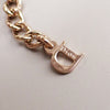 Secondhand Christian Dior CD Pendant Necklace Gold-plated