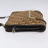 Christian Dior Vintage Trotter Shoulder Bag Canvas