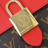 Louis Vuitton Locky Handbag Monogram Canvas with Leather