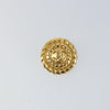Chanel Vintage CC Round Clip-On Earrings Metal