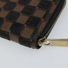 Secondhand Louis Vuitton Zippy Wallet NM Damier Piet