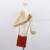 Secondhand Hermes Onimaitou Handbag Red Leather Bags