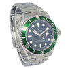 Secondhand Rolex Oyster Perpetual Submariner Kermit Date Automatic Watch Stainless