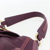 Secondhand Bvlgari Chandra Satchel Purple Leather Bags