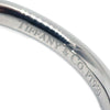 Tiffany & Co. Elsa Peretti Curved Wedding Band Ring Platinum with Diamonds