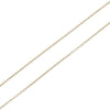 Tiffany & Co. Open Teardrop Pendant Necklace 18K Yellow Gold