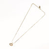 Secondhand Christian Dior CD Pendant Necklace Gold-plated
