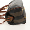 Fendi Vintage Pequin Convertible Boston Bag Coated Canvas