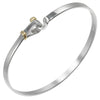 Tiffany & Co. Love Knot Bracelet Sterling Silver and 18K Yellow Gold