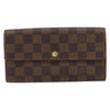 Secondhand Louis Vuitton Vintage Sarah Wallet Damier