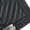 Chanel Boy Flap Bag Chevron Calfskin