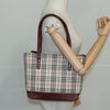 Secondhand Burberry Nova Check Tote canvas check pattern