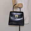 Salvatore Ferragamo Gancini Convertible Top Handle Bag Leather