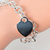 Tiffany & Co. Return To Tiffany Heart Tag Bracelet Sterling Silver