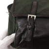 Secondhand Prada Double Buckle Flap Messenger Bag Tessuto