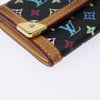 Secondhand Louis Vuitton Porte-Monnaie Plat Coin Purse Monogram Multicolor