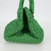 Secondhand Bottega Veneta Intrecciato Green Leather Bags