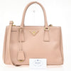 Prada Double Zip Lux Tote Saffiano Leather