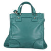 Secondhand Celine Orlov Handbag Turquoise Leather Bags
