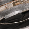 Secondhand Fendi Peekaboo Bag Silver Leather Bags