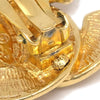 Secondhand Chanel CC Clip-On Earrings Quilted