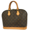 Louis Vuitton Alma Handbag Monogram Canvas