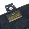 Fendi Baguette Bag Embellished Denim
