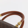 Celine Vintage Macadam Handbag Canvas and Leather