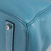 Hermes Birkin Handbag Blue Togo with Palladium Hardware