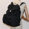 Secondhand Prada Double Front Pocket Backpack Tessuto